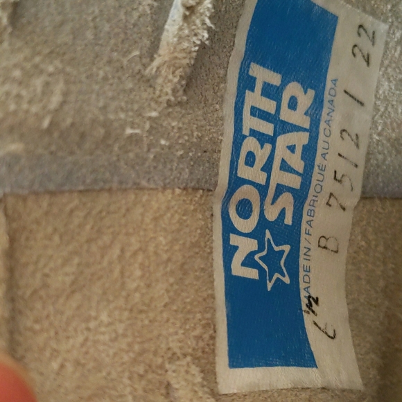 SWEET 80s Vintage White Leather North Star Booties EUC 6.5 - Picture 5 of 7